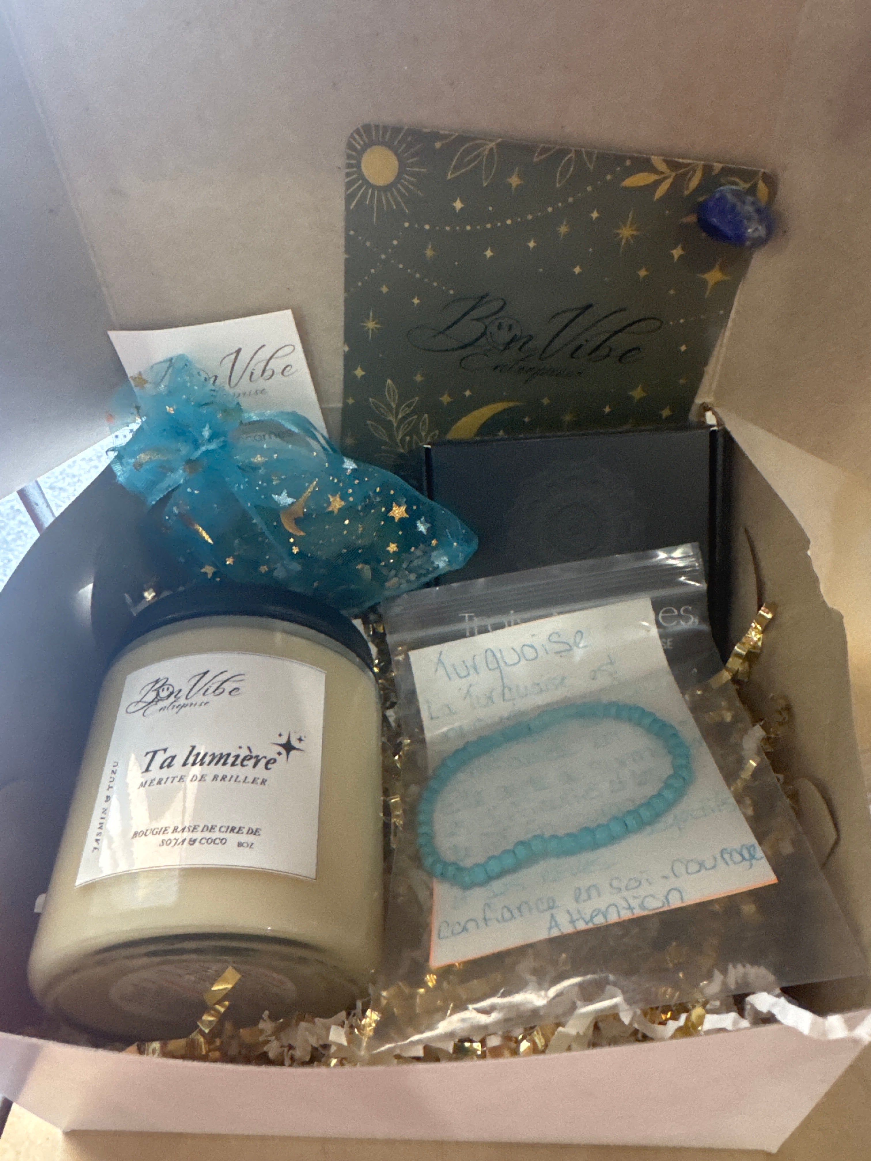 Mini coffret bougie